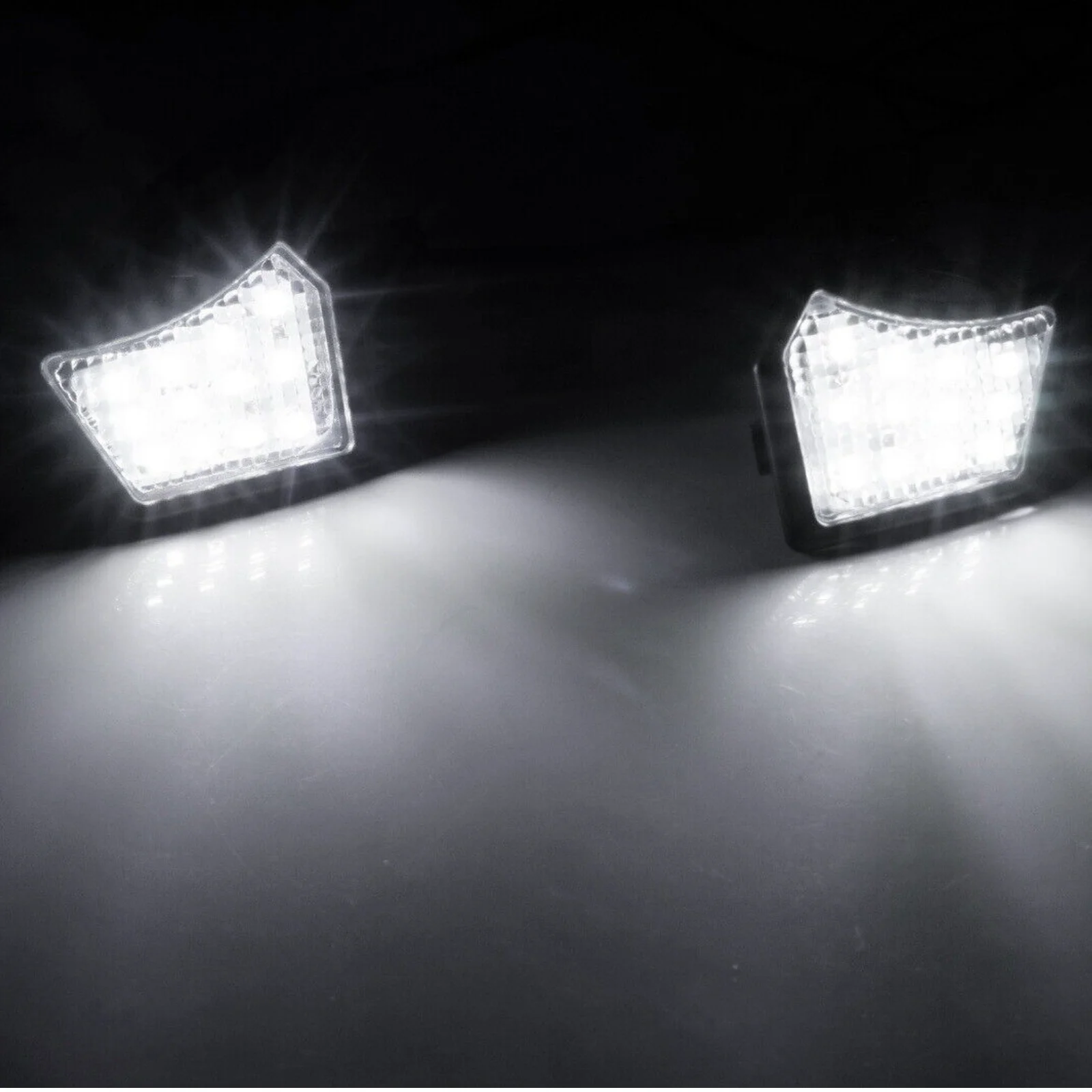 LED Side Under Mirror Puddle Light Lamps For Jaguar XE X760 XF X260 XJ X350 X351 view 5
