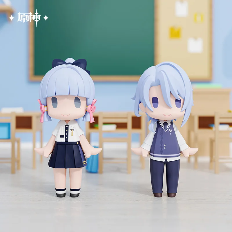 

Официальная фигурка Kamisato Ayato Ayaka Q-версия, модель орнамента Genshin Impact Ayato, карнавальный костюм, аниме-игра, подарок на Хэллоуин