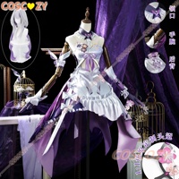Newly Castorice Cosplay Costume Halloween Christmas Role Play Party Comic Exhibition Game Honkai Star Rail XS-XXXL Lolita Dress