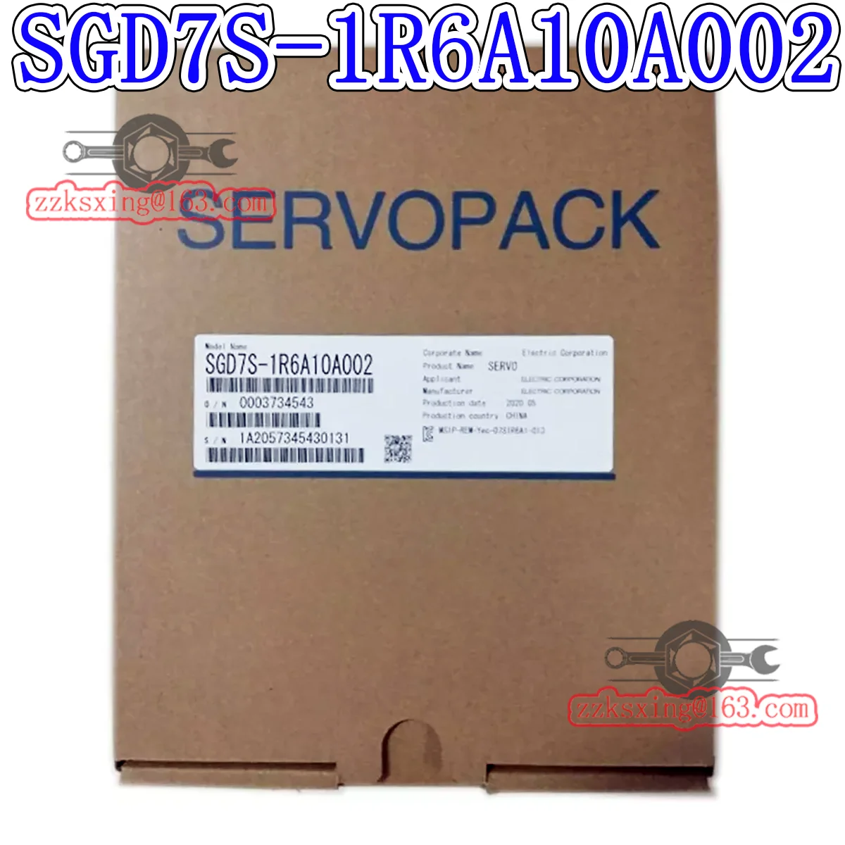 

Brand New SGD7S-1R6A10A002 Original Servo Driver
