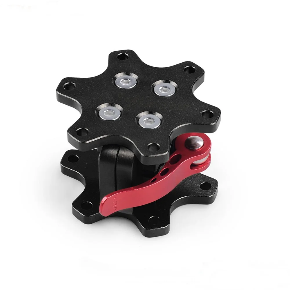 For Q1r Aluminum Alloy 70MM Steering Wheel Quick Release For SIMAGIC For Thrustmaster For Logitech For Racing Games