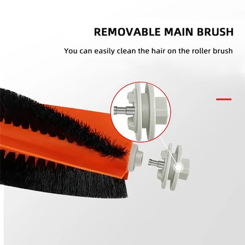 

For Dreame F9 Mijia 1C 2C 1T STYTJ01ZHM Main Side Brush Mop Cloth Hepa Filter Efficient Cleaning Vacuum Cleaner Parts-A77G