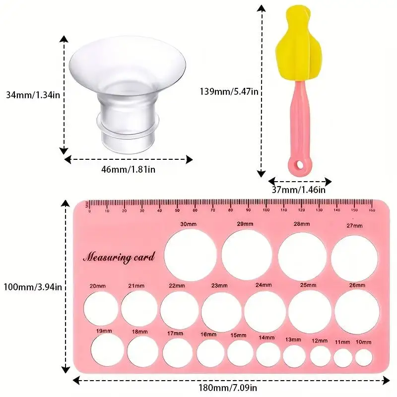ملحقات مضخة الثدي الكهربائية، حشوة شفة متوافقة مع مضخة الثدي القابلة للارتداء Momcozy S12 Pro/S9 Pro/S12/S9/Medela/Spectra #5