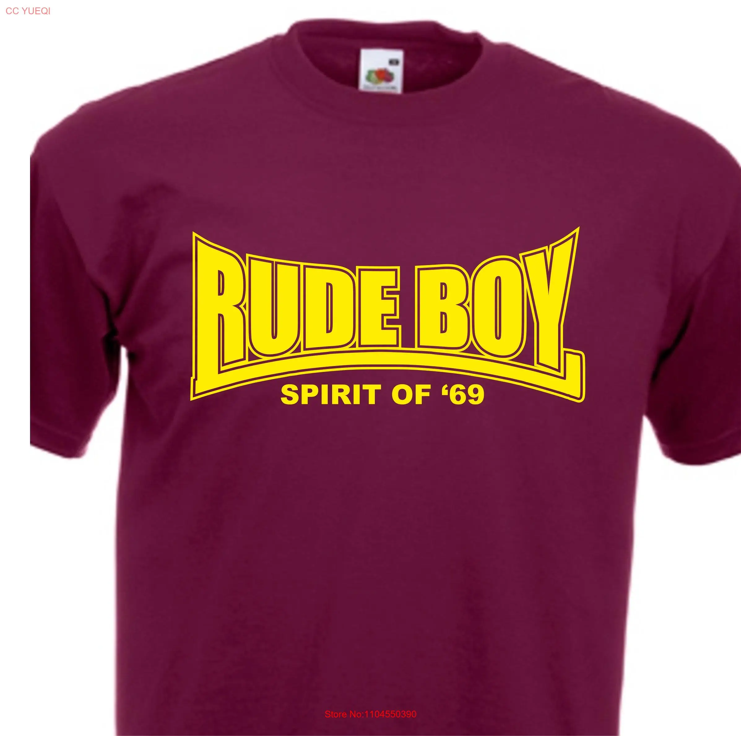 Rude Boy T Shirt Spirit of 69 Oi Ska Punk Skinhead S XXL long or short sleeves