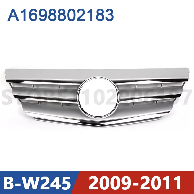 

for 2009-2011 W245 Mercedes Benz B150 B170 B180 B200 Front Bumper Radiator Grill Mesh Middle Net Grid A1698802183 1698802183