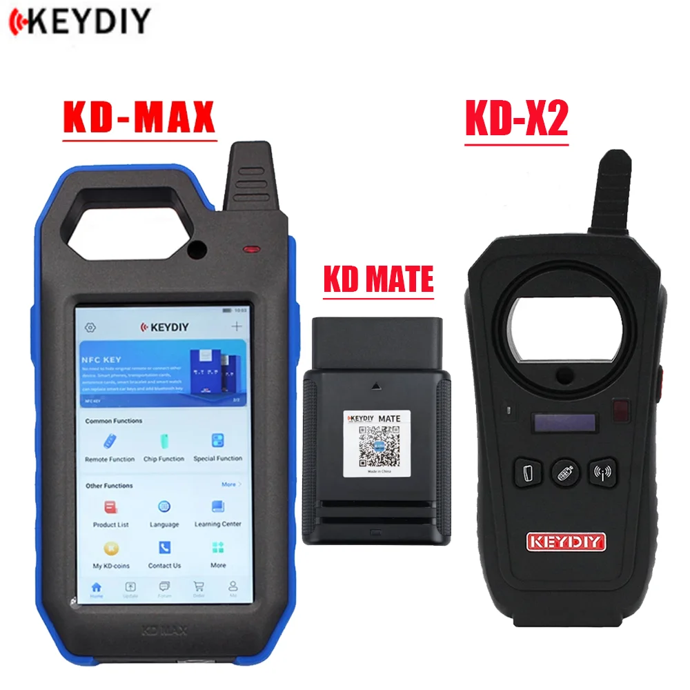 KEYDIY KD-MATE KD-X2 KD-MAX OBD Adapter KD MATE Key Programmer Make New Smart Keys for Toyota 4A/8A/4D All Keys Lost