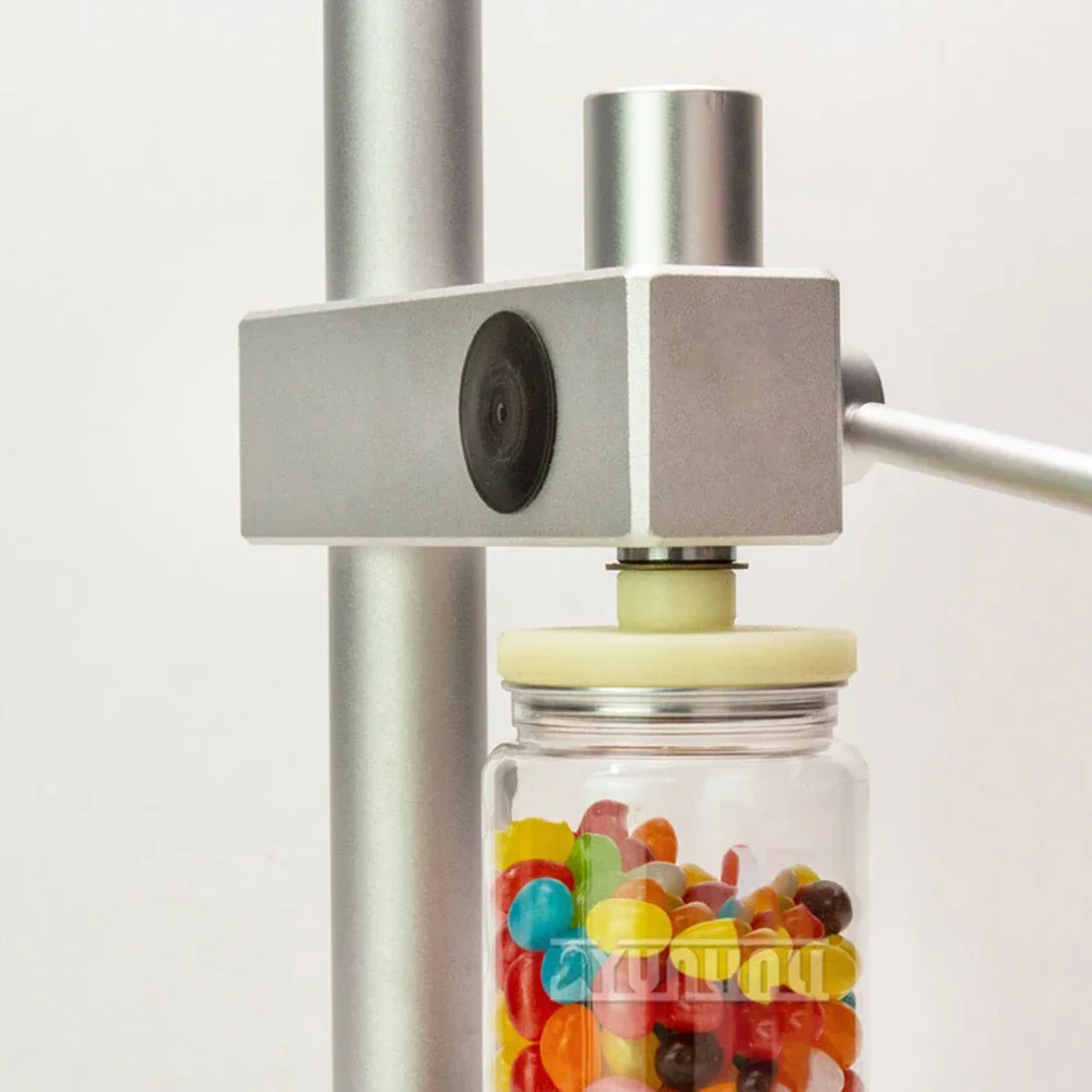 Commercial Food Beverage Soda Packer Bottle Sealer Manual Can Sealing Machine PET Disposable Can With 100pcs Bottle