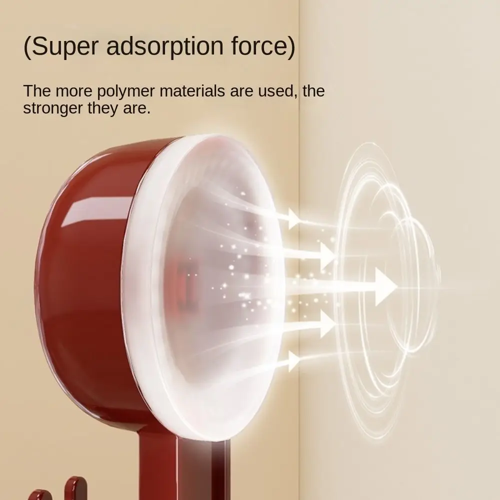 

Punch-Free Suction Cup Hooks Reusable Strong Load-Bearing Storage Holder for Coat Towel Wall Mounted Space Saving