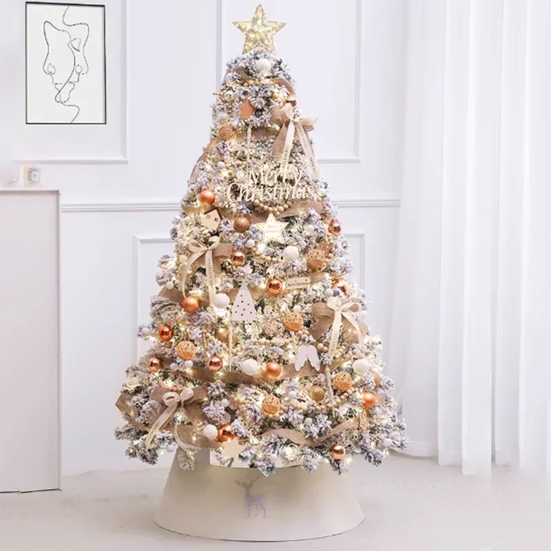 180cm Nordic Christmas Tree Large Ornaments New Year's Eve Decorations Christmas Tree Simulation Home Decor