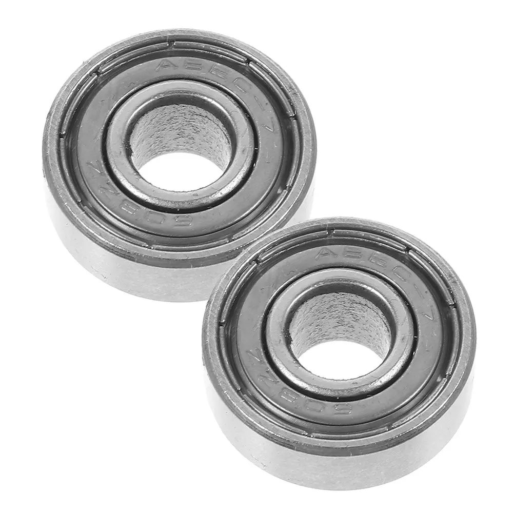 2Pcs Wheelchair Front Wheel Bearings Metal Ball Bearing Caster Parts Manual Wheelchair Replacement Smooth Operation Accessory