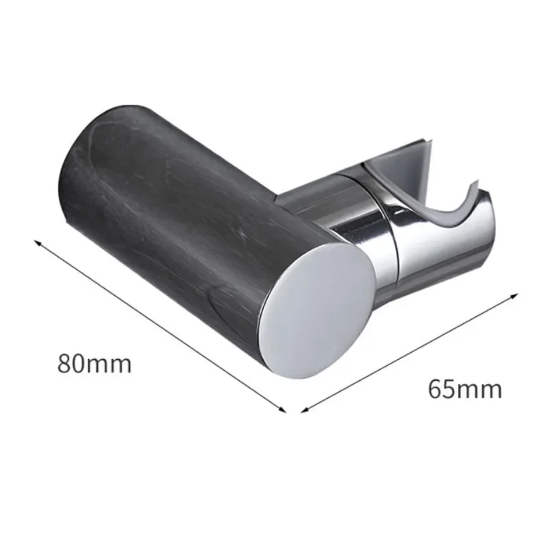 Round Hand Held Shower Head Support Wall Mounted Solid Brass Material Adjustable Bathrrom Shower Faucet Accessories Parts