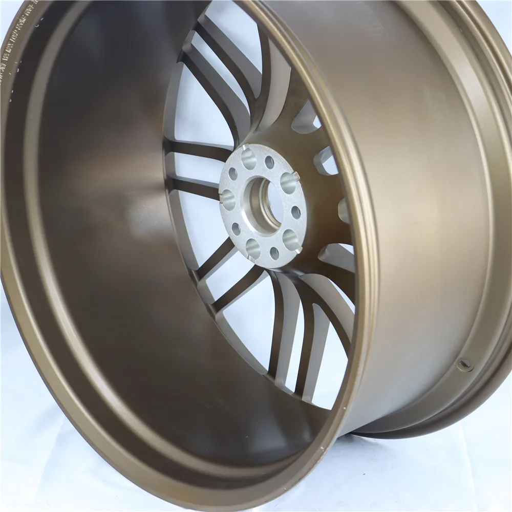 F80 طبق عميق كروم Amg عجلات لحام مزورة 5x110 5x120 6x139.7 4x114.3 5x112 4x4