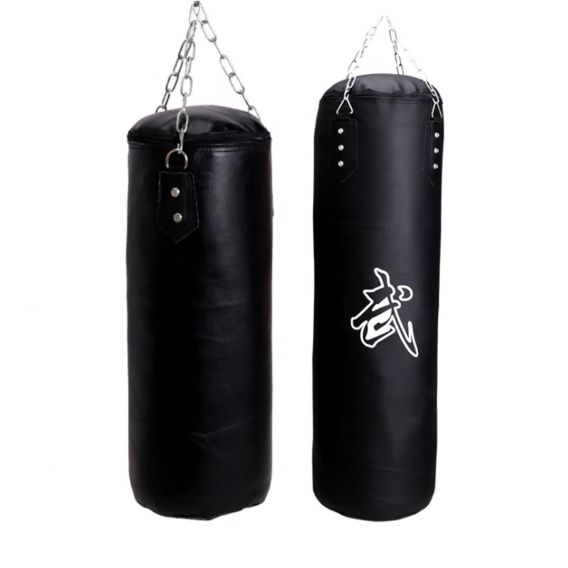 

Unfilled Hanging Heavy Sandbag Fitness Adjustable Kick Boxing Punching Bag With Gloves and Accessories Sandbag