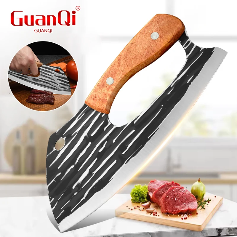 Edelstahl Chef Schneiden Ausbeinmesser Mühelos Sparen Küchenmesser Haushalt Gemüse Obst Fleisch Hackmesser Messer für Küche