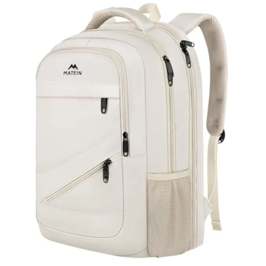

Laptop Backpack Women Large Capacity TSA Travel Backpack with Luggage Strap and Anti Theft Pocket Water Resistant Teacher Colle