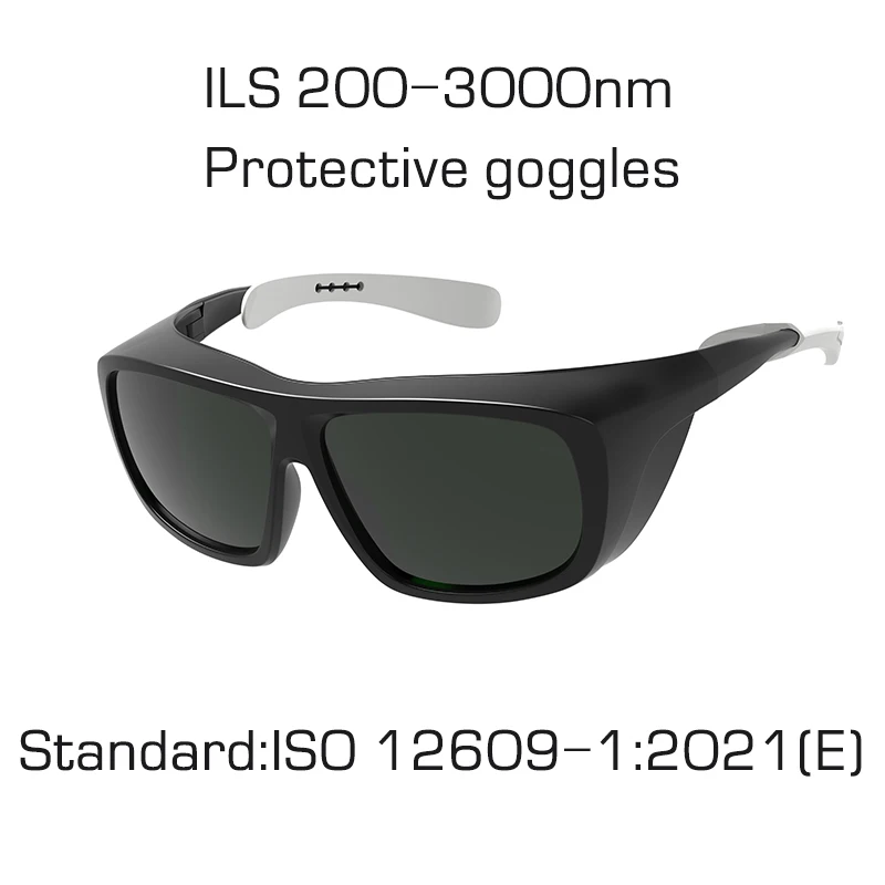 ILS 200-3000nm Handheld Hair Removal Safety Glasses for IPL Radiation Hazard Protection Goggle With Strong Light Source