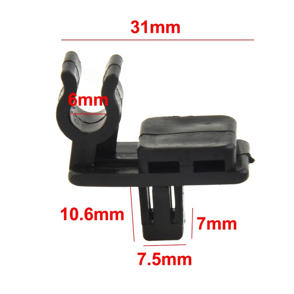 2pcs Hood Prop Rod Clamp Clip Retainer For Isuzu TF TFR Trooper Specification: Condition:   New Hood Prop Rod Clip Material:Plas