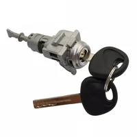 Para Kia para Rio 2012-2017 reemplazo de cerradura de puerta delantera izquierda con juego de llaves 81970-1WA00 accesorios de coche-T61C