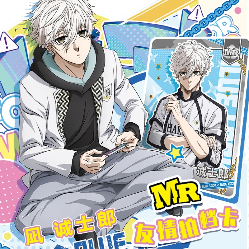 Kayou Blue Lock Serie 1 Awakening Pack 4 Raster Kaart Album Nagi Seishiro Isagi Yoichi Ki Hyoma Anime Kocchien kaart Origineel