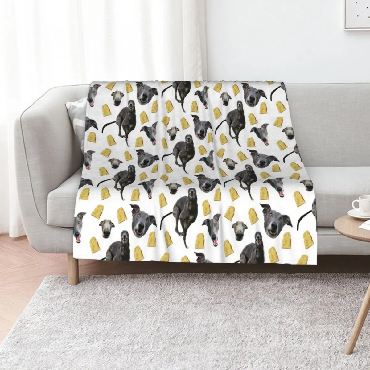 Blue + Toast pattern Throw Blanket Luxury Brand Picnic Vintage For Baby Nap For Sofa Thin Blankets
