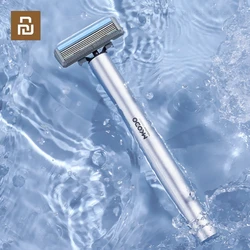 Youpin New Automatic Integrated Men's Shaver Intelligent Shock Knife Inductive Shaving IPX7 Waterproof Safety Sharp Blade Home