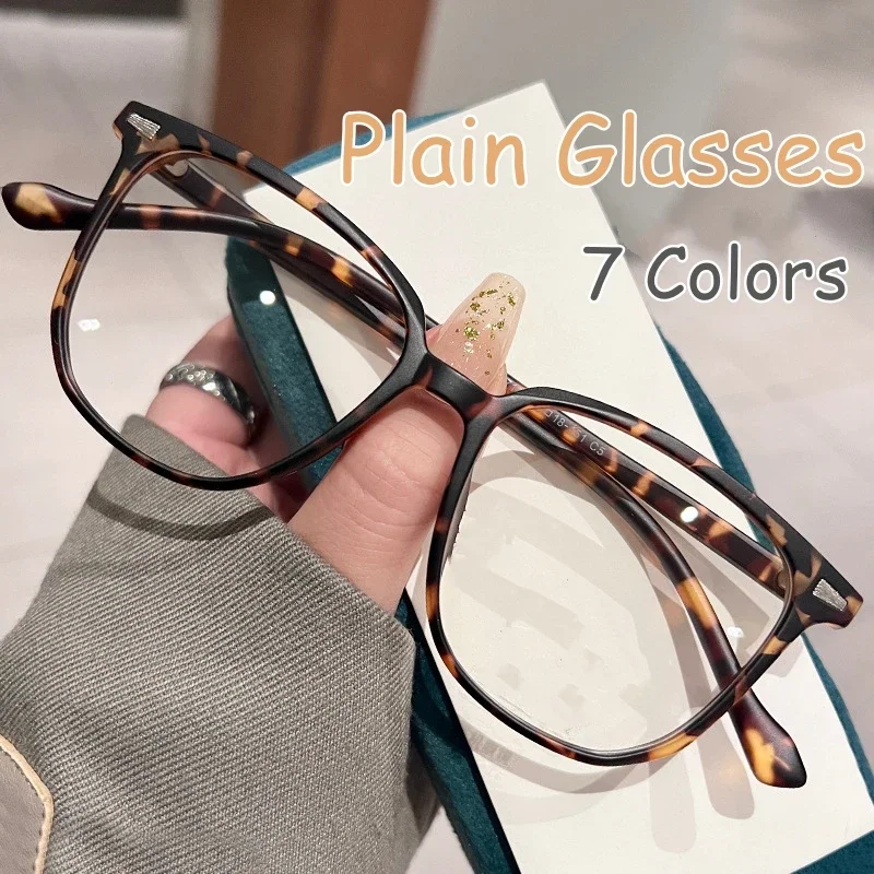 

New Unisex Blue Light Blocking Glasses Men Women Anti-radiation Computer Glasses Vintage Sqaure Optical Spectacle Eyeglasses