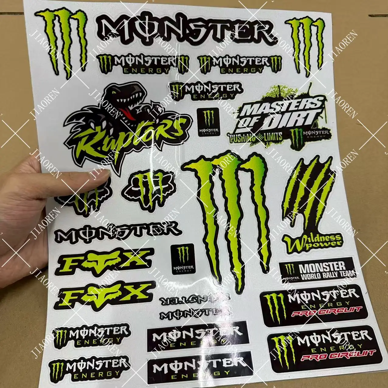 

Christmas Monster Energy Logo Motorcycle Stickers Tank Decals Kit