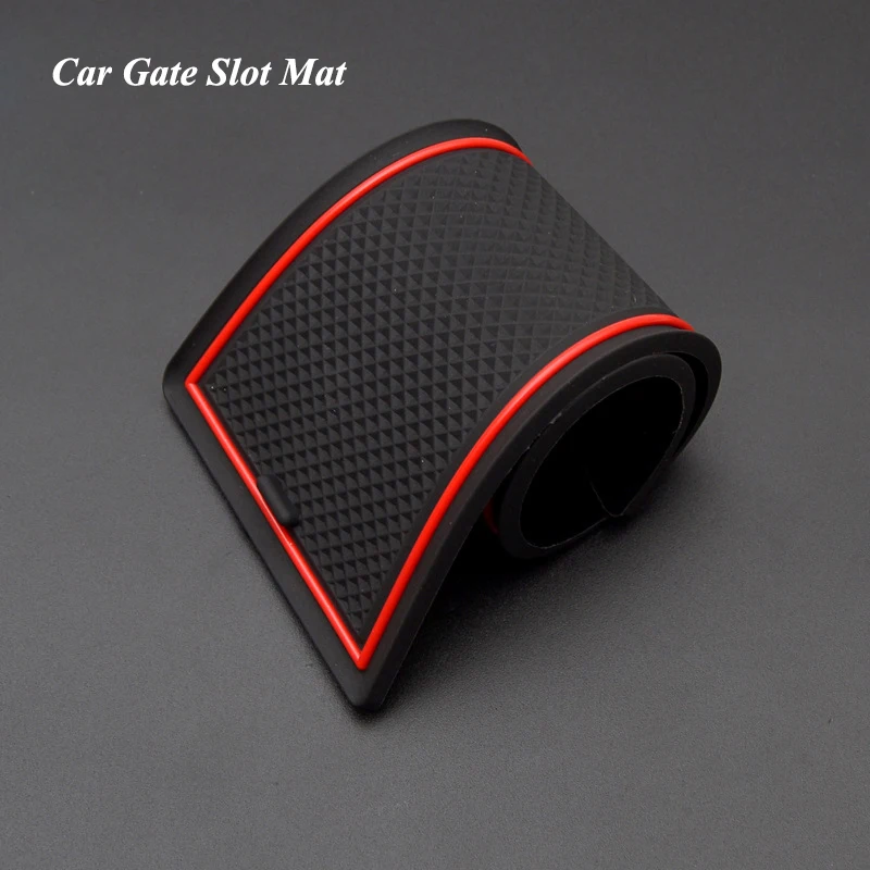 

Anti-Slip Gate Slot Mat Rubber Coaster For Toyota Rise Raize Rocky Non-Slip Mats Door Groove Pad Car Interior Accessories