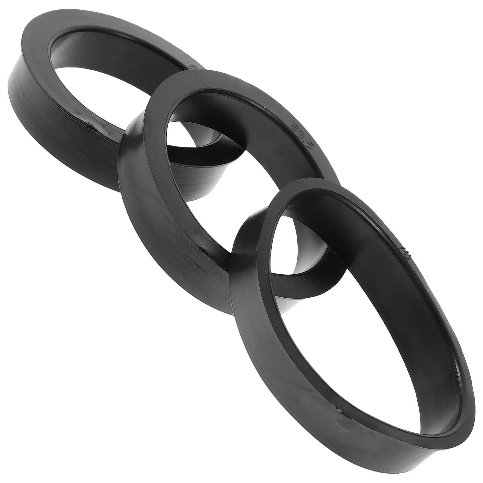 

3pcs Rubber Rings for Car Air Filter Replacement Adapter Rings Performance Filter Core Accessories Durable Auto Upgrade