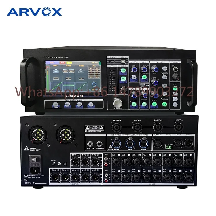 

Karaoke Sound Mixer Professional Console Mixer Professional Audio Sound 24 Channel Mixer