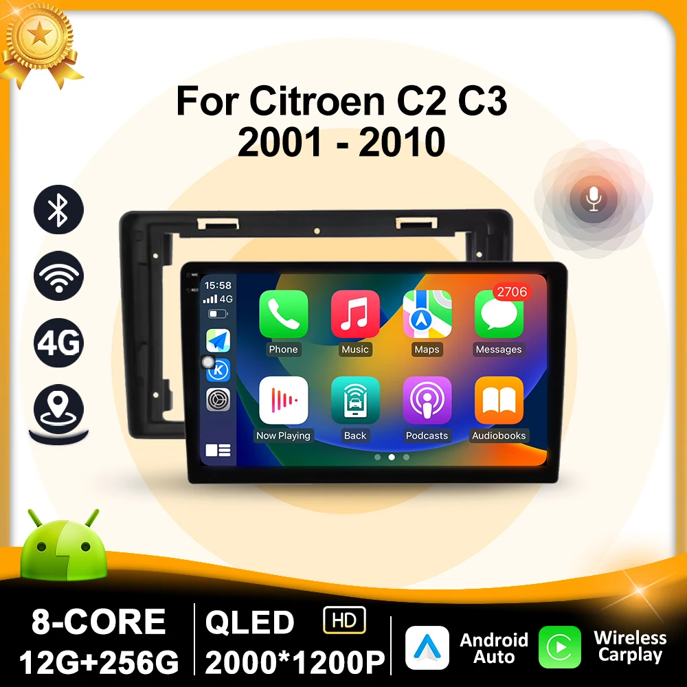 9" Android 16 Gps N…