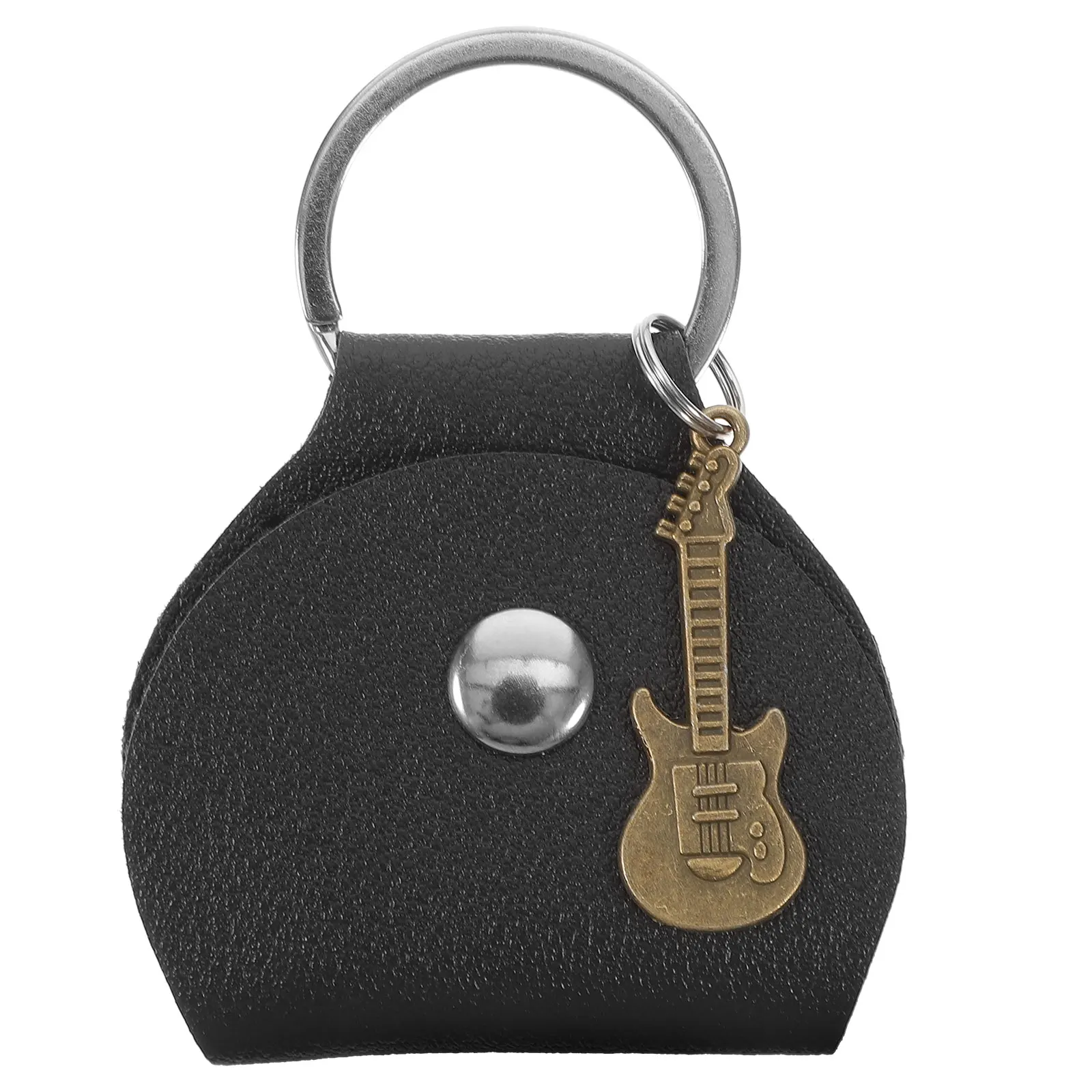 

Pick Storage Bag Portable Picks Holder Case Guitar Organizer Keychain Holders Pouch