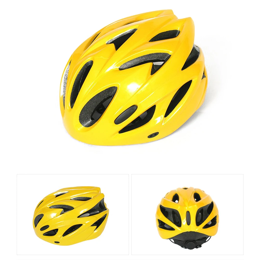 

1Pc Bicycle Riding Helmet Multicolored Head Protection Bike Safety Riding Helmet Accessories Comfort Breathable Lightweight