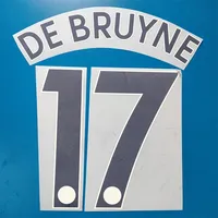 2021 2022 home Premier STERLING DE BRUYNE GREALISH FODEN number for home Hot stamping patches badges