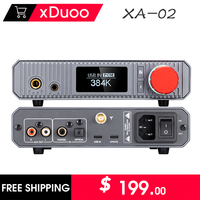 XDUOO XA-02 MQA Balanced DAC&Headphone Amplifier ES9039Q2M DSD256 PCM32Bit/384kHz XA02 USB Decoder