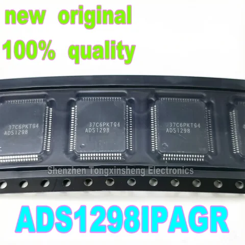 (1piece) 100% Brand new original ADS1298IPAGR, ADS1298, TQFP-64, Analog-to-Digital Converter Chip