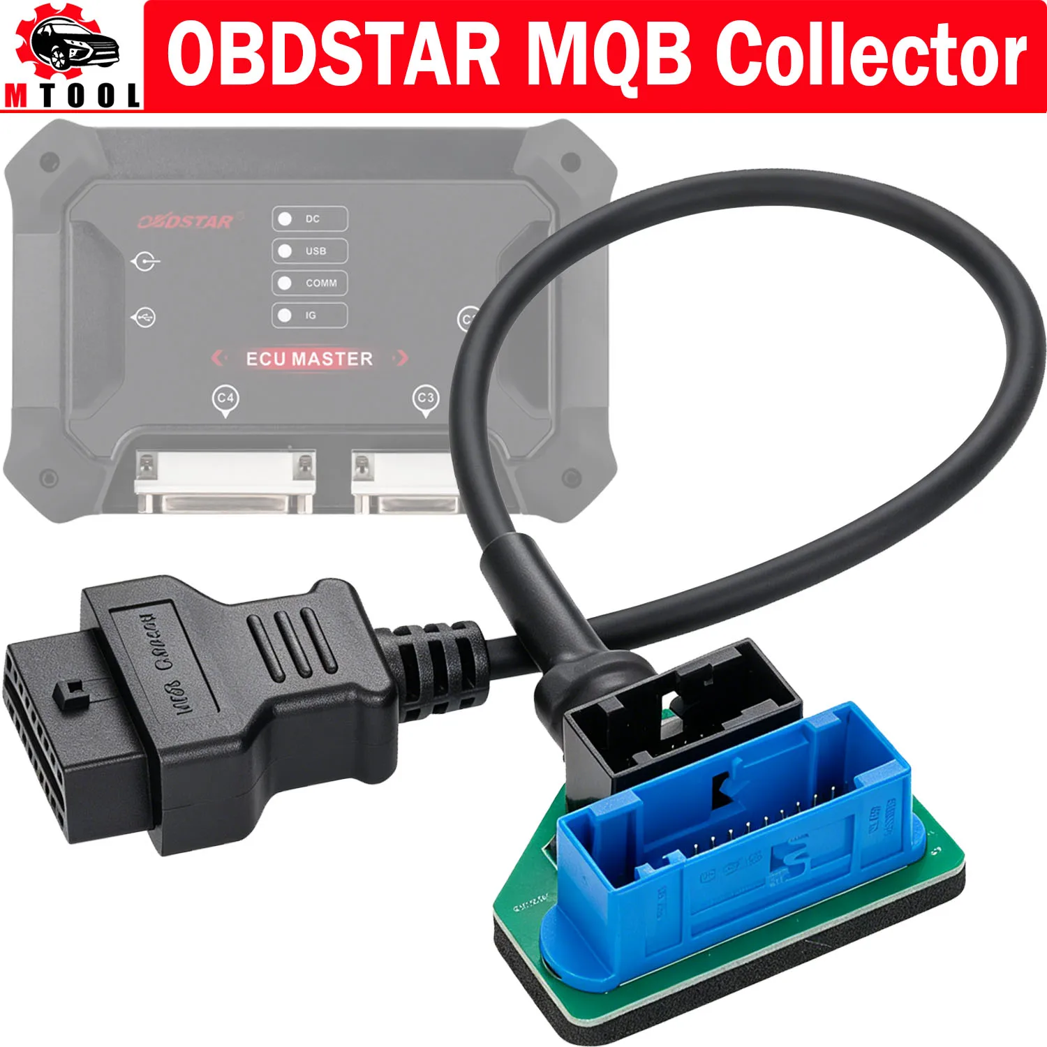 Новый OBDSTAR MQB Collector для чтения синхронизированных данных VAG ELV TCM при полной утере ключей для платформы MQB, работает с X300 Classic G3