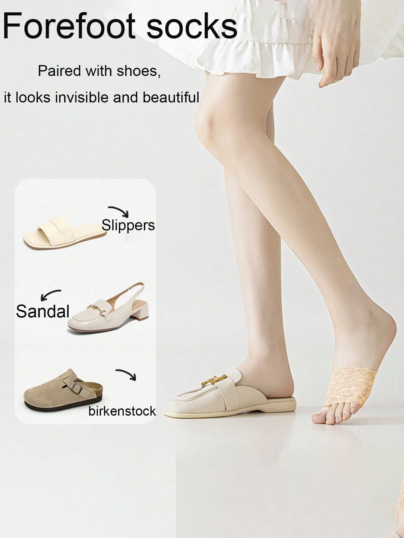 2 pary damskich półskarpetek z – Women'S Shoes You Can Wear Socks With recenzja i cena