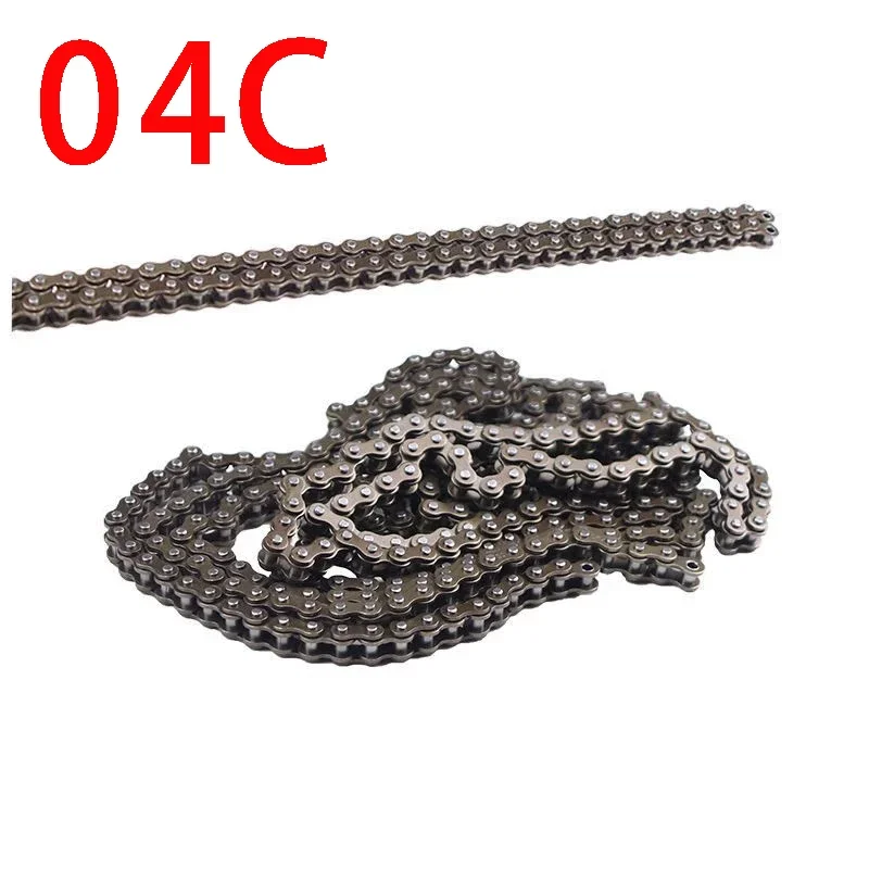 

1pc 04C Roller Chain Industrial Transmission Chain Pitch 6.35mm for 04C Sprocket 1/1.5/5Meter