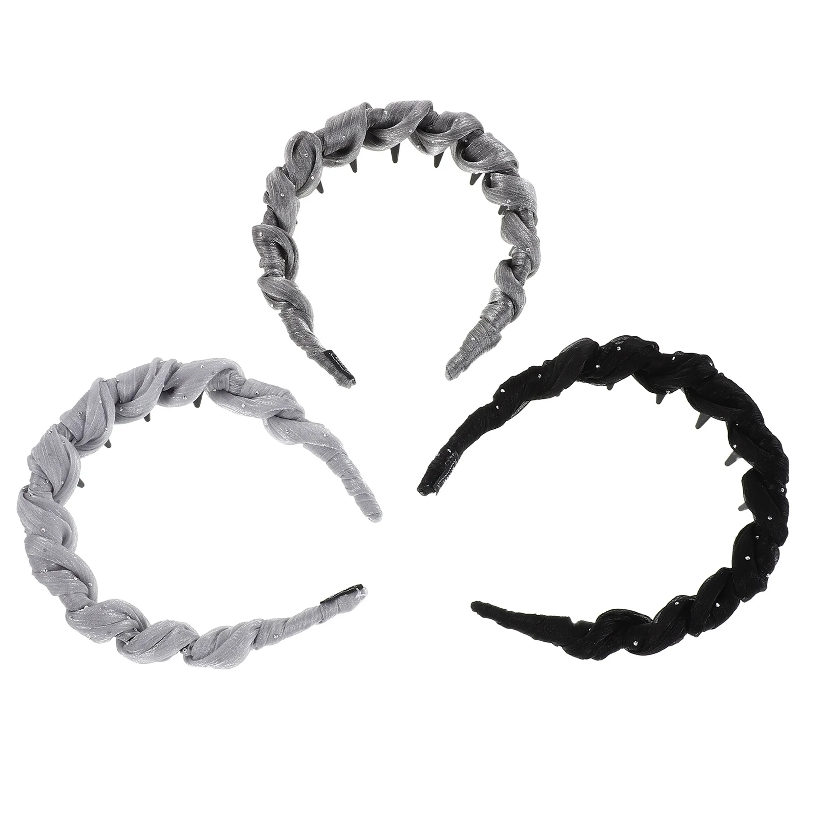 عدم الانزلاق شبكة عقال لينة تنفس النساء هيرباند الرياضة اليوغا الجري إكسسوارات الشعر شريط مرن المضادة للانزلاق شبكة الشعر هوب #3