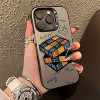 2024 NEW Cool Magic Cube Phone Case For iPhone 16 15 14 13 12 11 Pro Max XR XS MAX 7 8 Plus MINI Y2K  Boy Anti Fall Back Cover