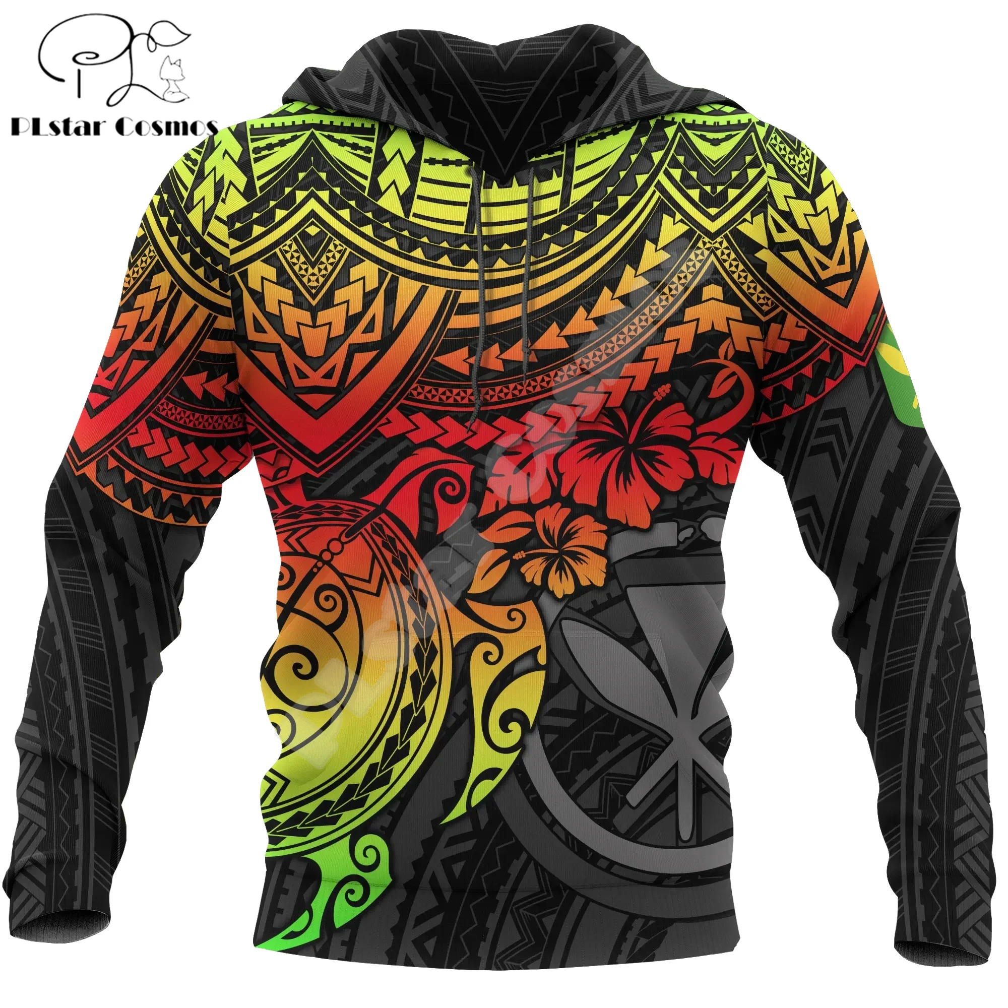 

Polynesian Hawaii Kanaka King Country Flag Tribe Hawaiian Vintage Tattoo Retro 3DPrint Pullover Harajuku Casual Hoodies Jacket 4