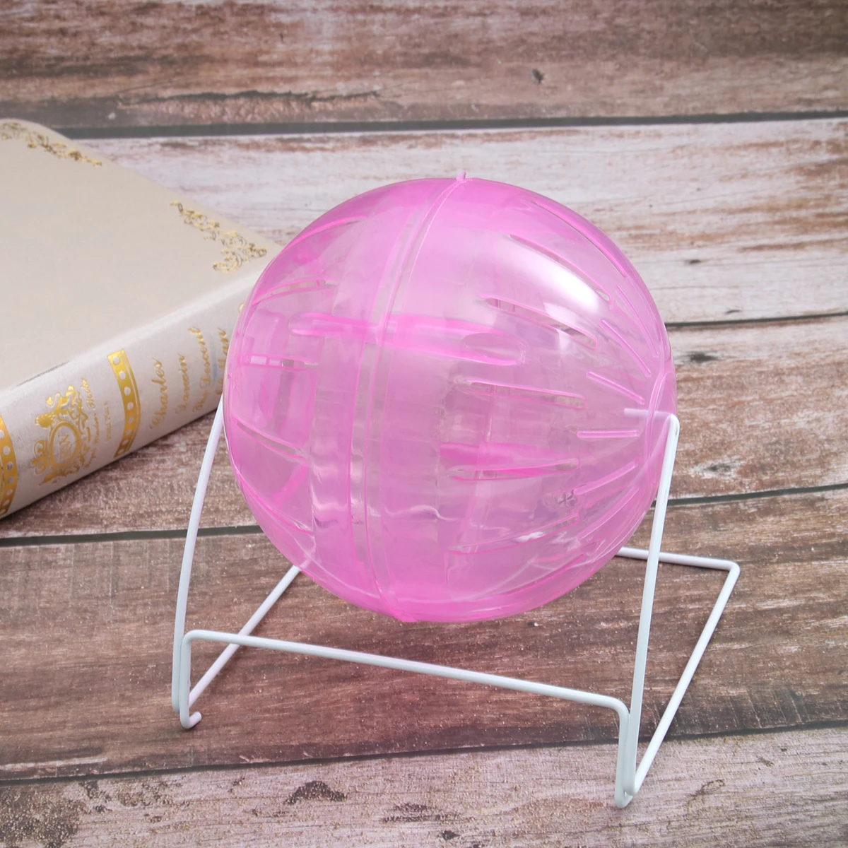 

Hamster Running Ball Plastic No-Toxic Safe Exercise Toy Fitness Play Balls for Small Pets Gerbils Pet Small Animal