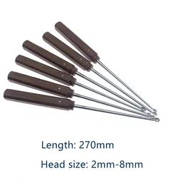 Stainless steel Bone Curette Bone Spoon with wooden handle Veterinary Orthopedics surgical Instruments