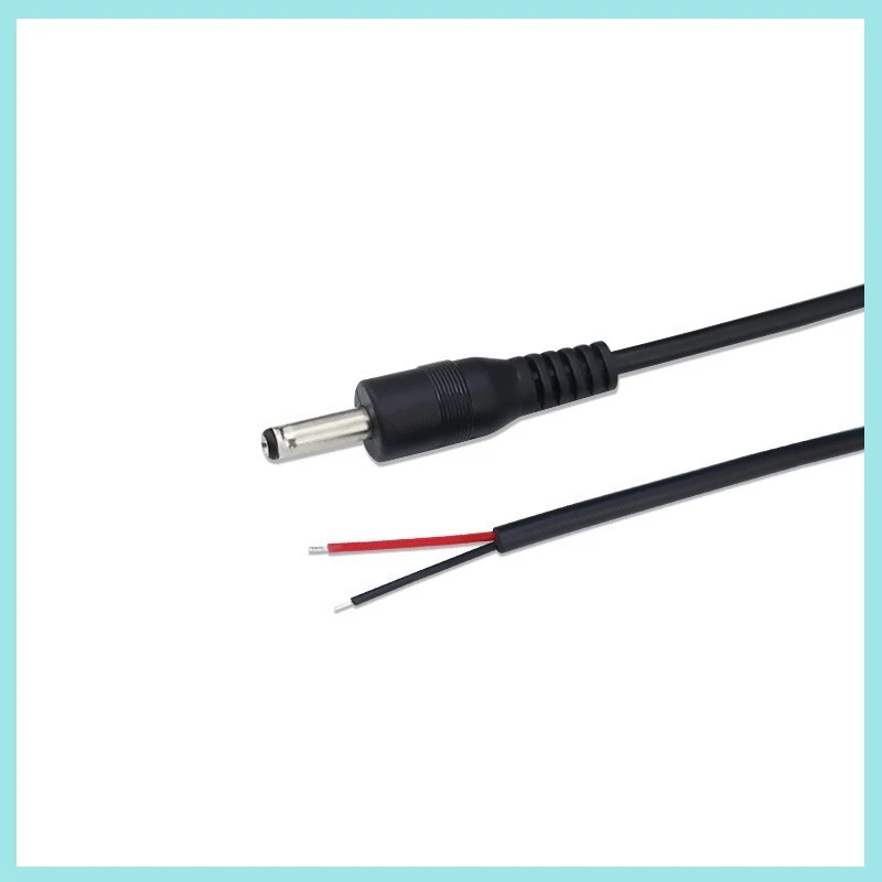 Dc 3.5 * 1.35mm Straight Or Bent Wire 90 Degree Power Wire Revolution Dual Bare Wire Connector Transmission B2