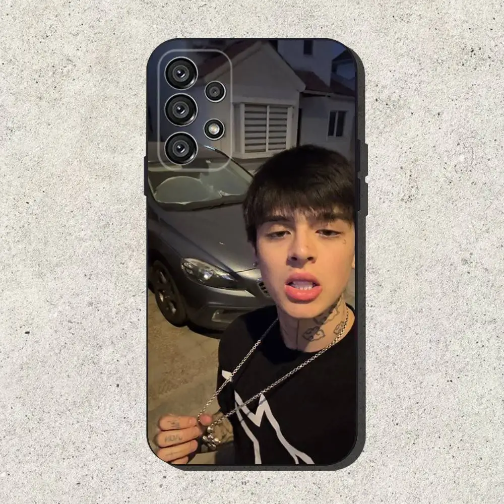 Singer Max Valenzuela Phone Case For Samsung S25,S24,S21,S22,S23,S30,Ultra,S20,Plus,Fe,Lite,Note,10,9,5G Black Cover