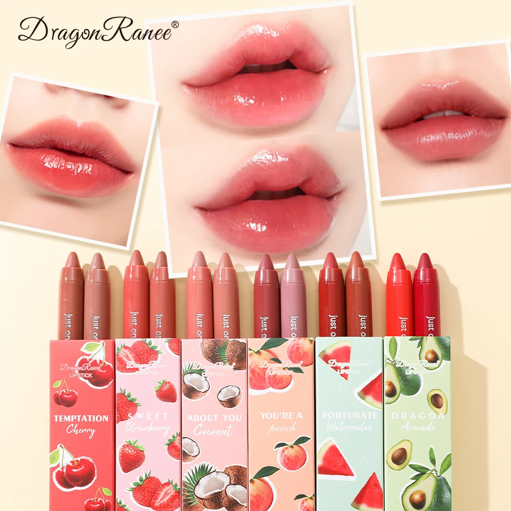 Two Lipstick Sets in a Box, with a Water-Glossy Mirror Finish, Long-Lasting Moisturizing Effect, Non-Fading, Enhances Complexion, and Has a Long-Lasting Makeup Effect