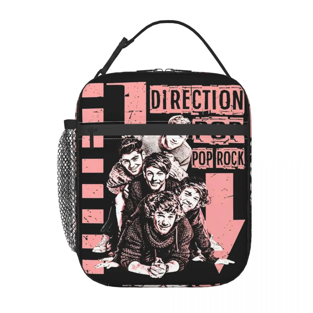 Pop Band 1D One Directions Thermal Insulated Lunch Bags for School Portable Food Bag Cooler Thermal Lunch Boxes