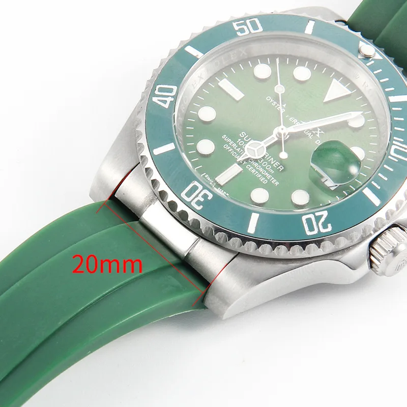 متوافق مع ملحقات ساعة تيودور رولكس الغواصة ديت جست دايتونا 20 19 21 ملم
