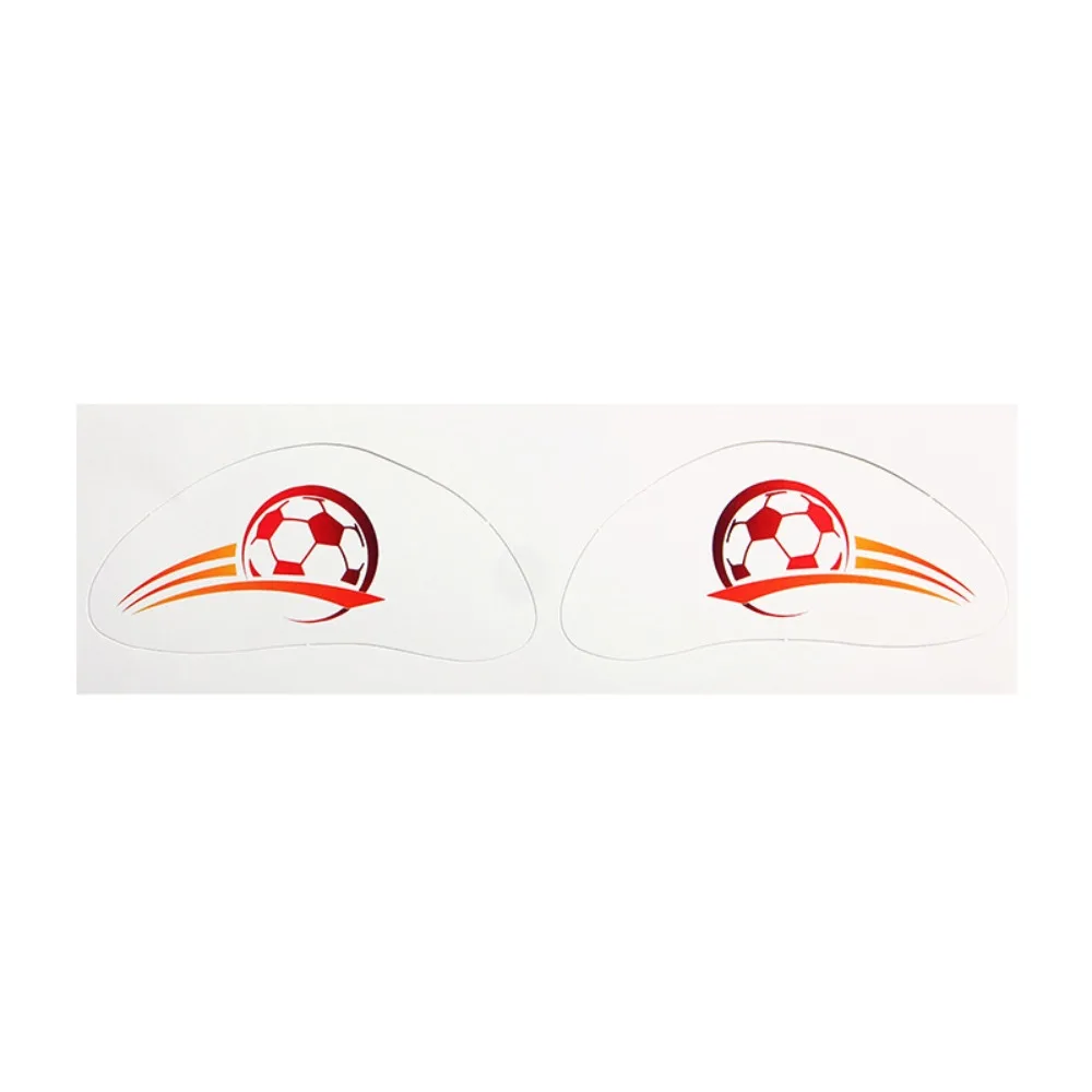Water Transfer Decals Soccer Freckles Face Tattoo Fake Waterproof Football Temporary Tattoos Instant Disposable